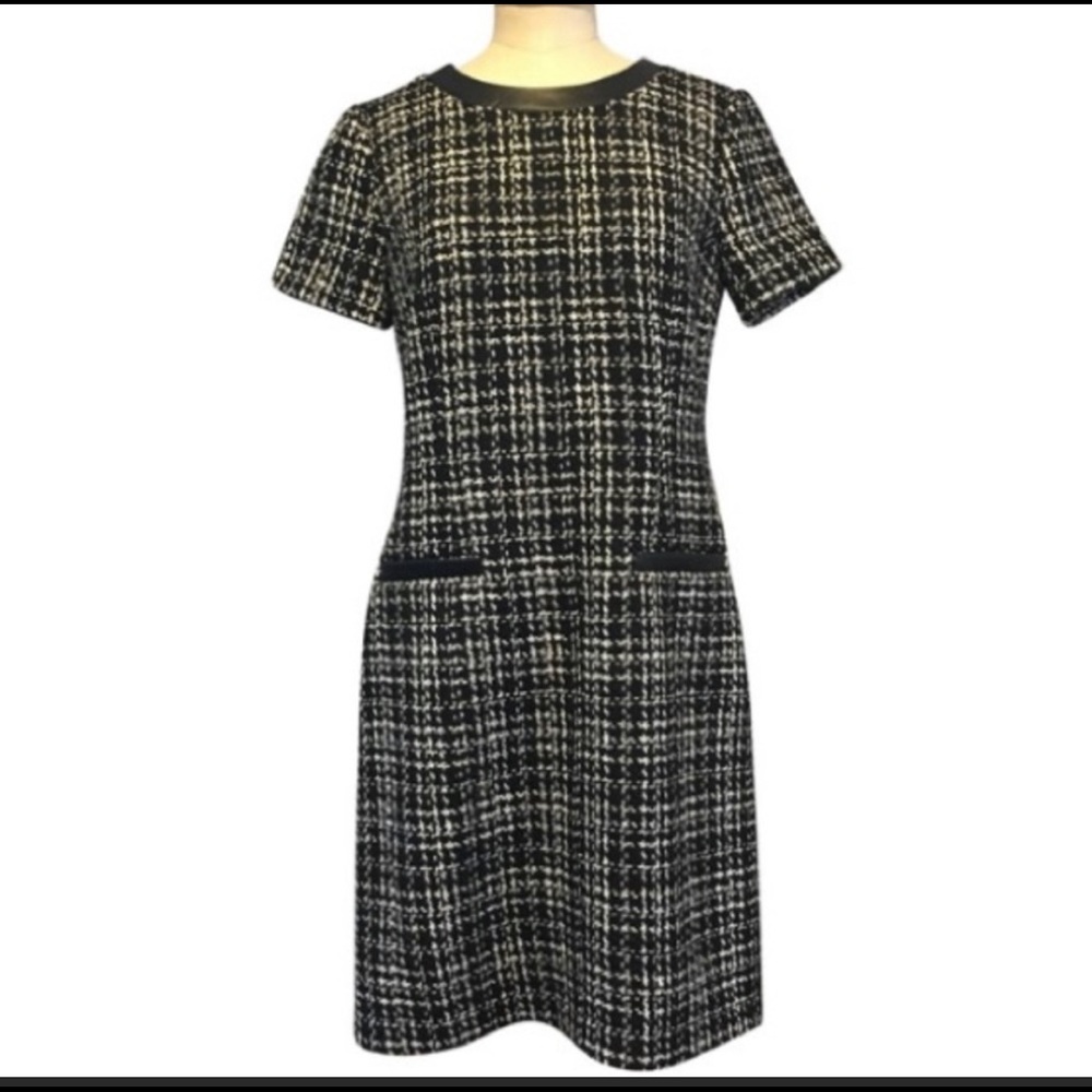 Karl Lagerfeld Paris tweed sheath dress